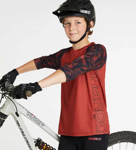 Imagen 2 del producto Camisetas juveniles MTB Stealth Gravity Jersey niños Unisex bicicleta de montaña Jersey DH Racing Fun gráfico todoterreno ciclista camiseta de secado rápido
