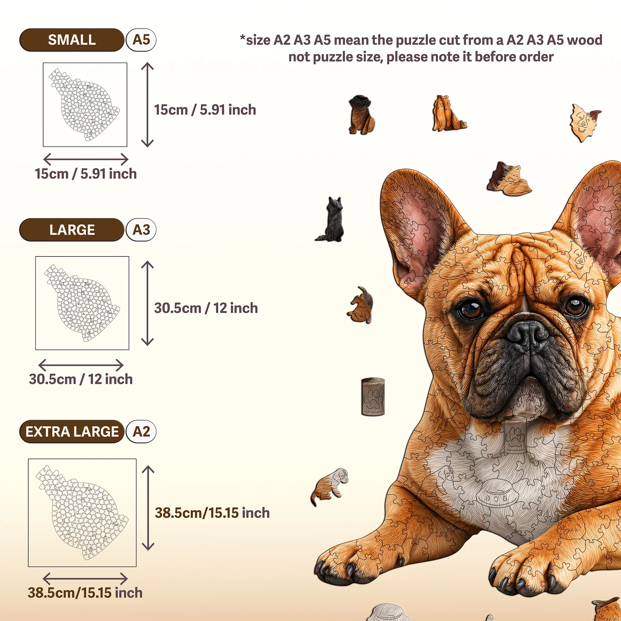 Puzzle drewniane płaskie z mot – Woodworking Meaning recenzja i cena