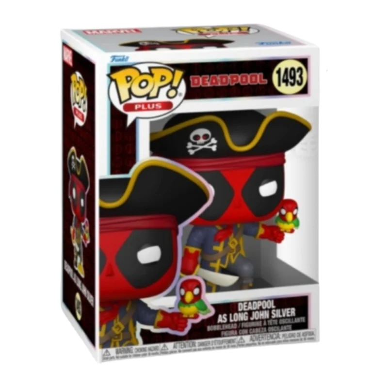 

Deadpool Vinyl Figure model FunkoPop As Cthulhu Jacob Marley Long John Silver Decor Q Version Sculpture Doll Limited Edition Toy