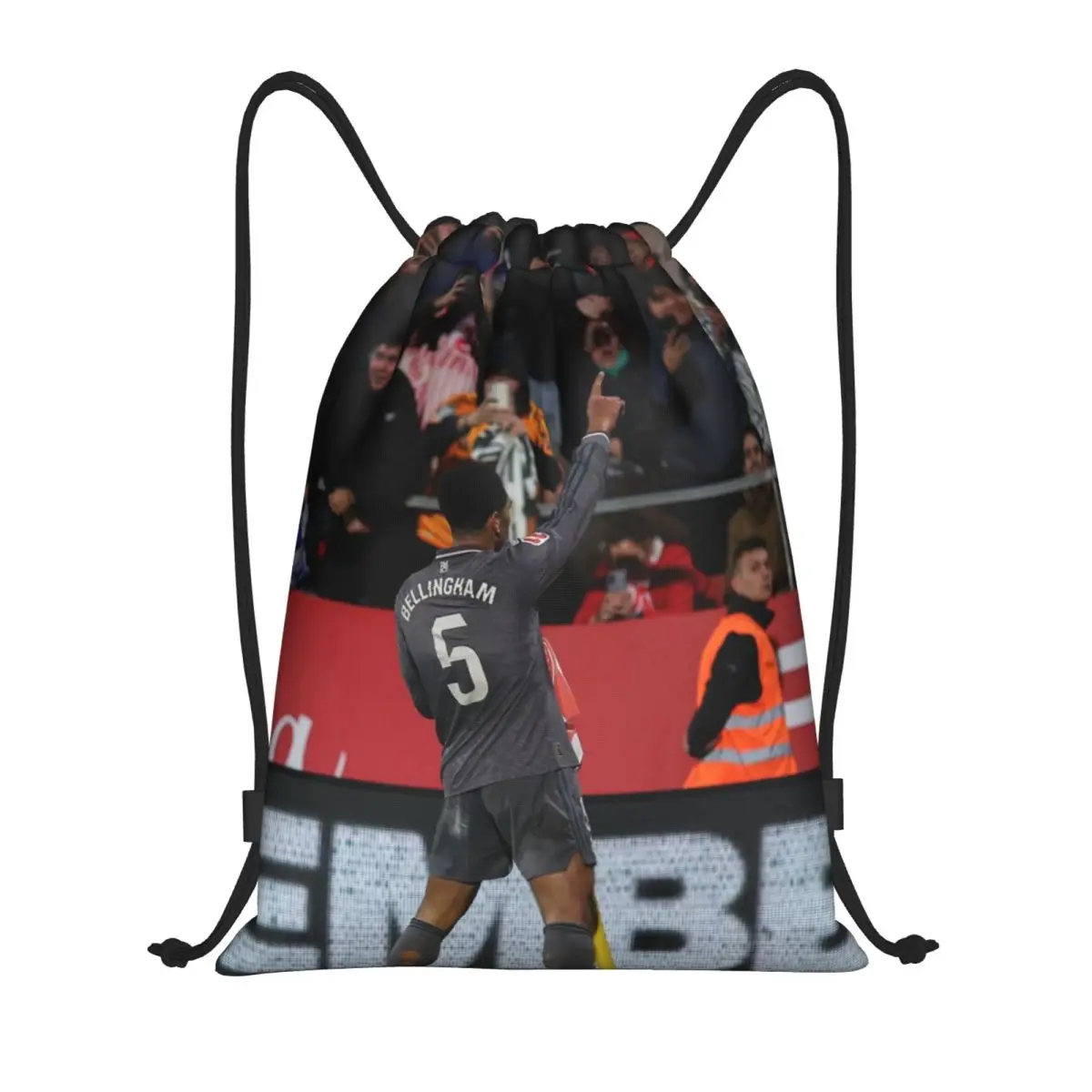 Custom JB-Jude Bellingham Fashion Women Men Drawstring Bag For Outside Sport