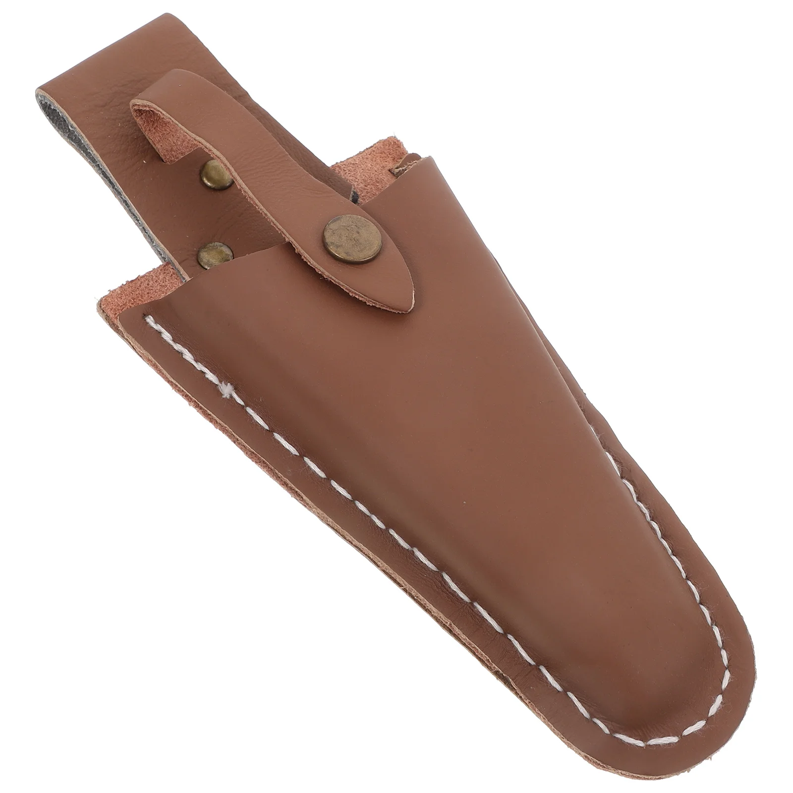 

Cowhide Tool Bag Storage Organizer Pouch for Gardening Scissors Pruning Shears Pliers Holder Belt Bag Spacious Capacity