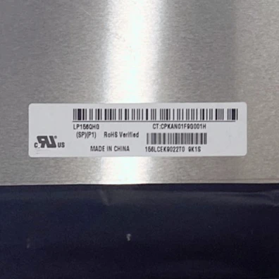 

LP156QHG SPP1 15.6 inch Laptop LCD screen Display Panel Matrix 40pins 2560×1440