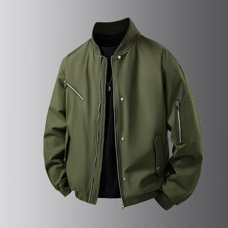 

Youth Outdoor Fashionable Handsome High Quality Sports and Leisure Versatile Autumn and Winter Trendy Comfortable Warm Jacket