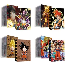 Álbum de cartas de Dragon Ball, Super Saiyajin, Goku, Vegeta, Mapa, Carta, Pasta, Caderno, Pasta de Coleção, Brinquedos, Livro, 240 peças