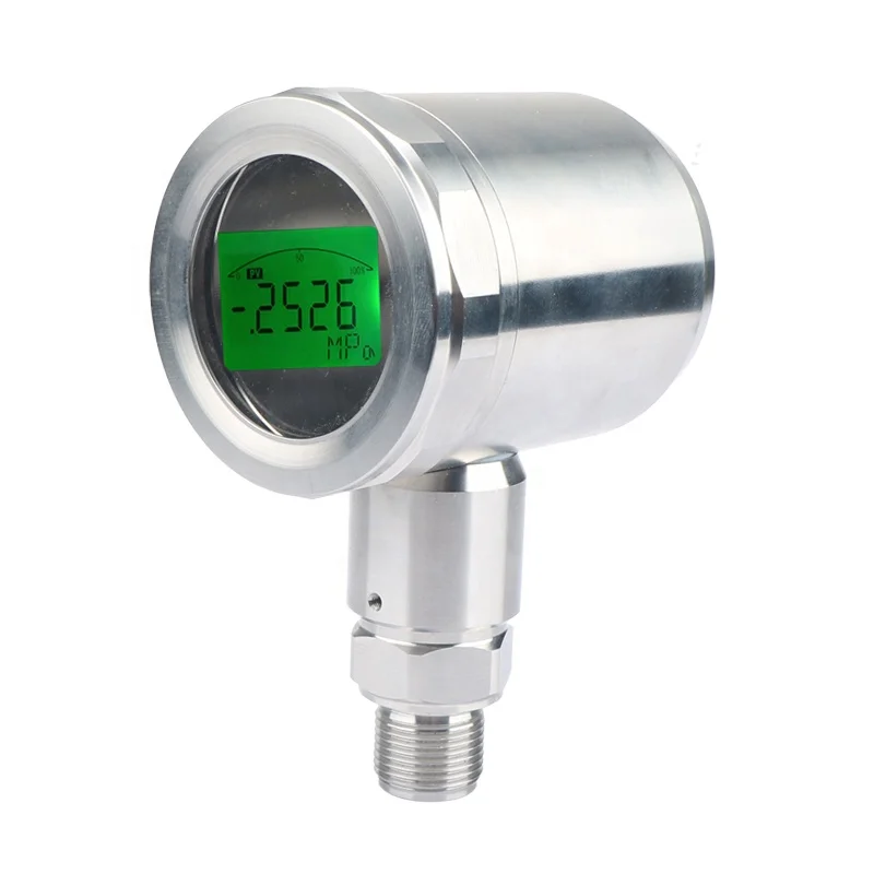 4-20mA  0-5V 0-10V RS485 Output Water Gas Oil Pressure Transmitter 10MPA 6MPA 20MPA 40MPA 60MPA  LCD Absolute Pressure Sensor