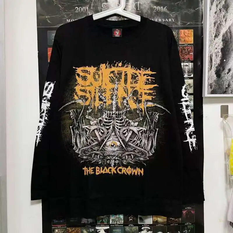 

Y2k винтажная мужская футболка в стиле хип-хоп футболка с буквенным принтом топы с длинными рукавами Harajuku уличная футболка большого размера женская одежда