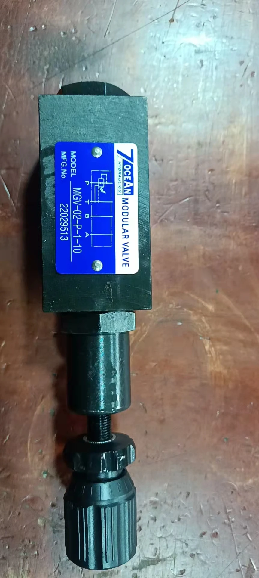 Original Taiwan,China 7OCEAN SEVEN OCEAN MGV MGV-02-P-1-10 hydraulic solenoid valve 7 ocean MGV-03-P MGV-03-A-2-10 MGV-04-P-1-10