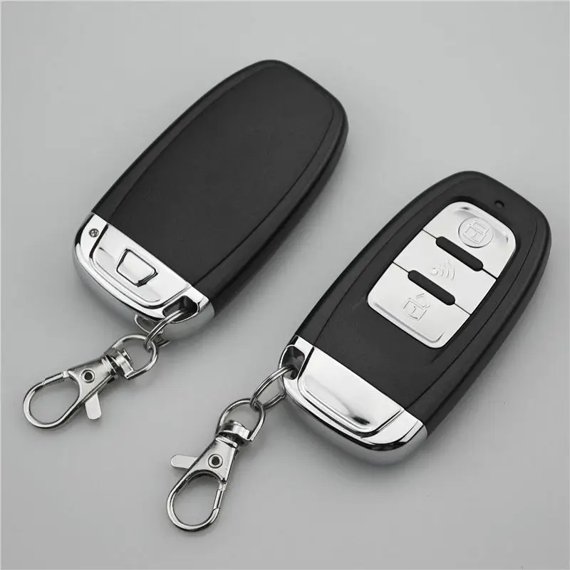 Car Mobilephone Remote Control Engine Start One Button Start Stop Black Plastic Autostart Keyless Entry System Central Locking-X