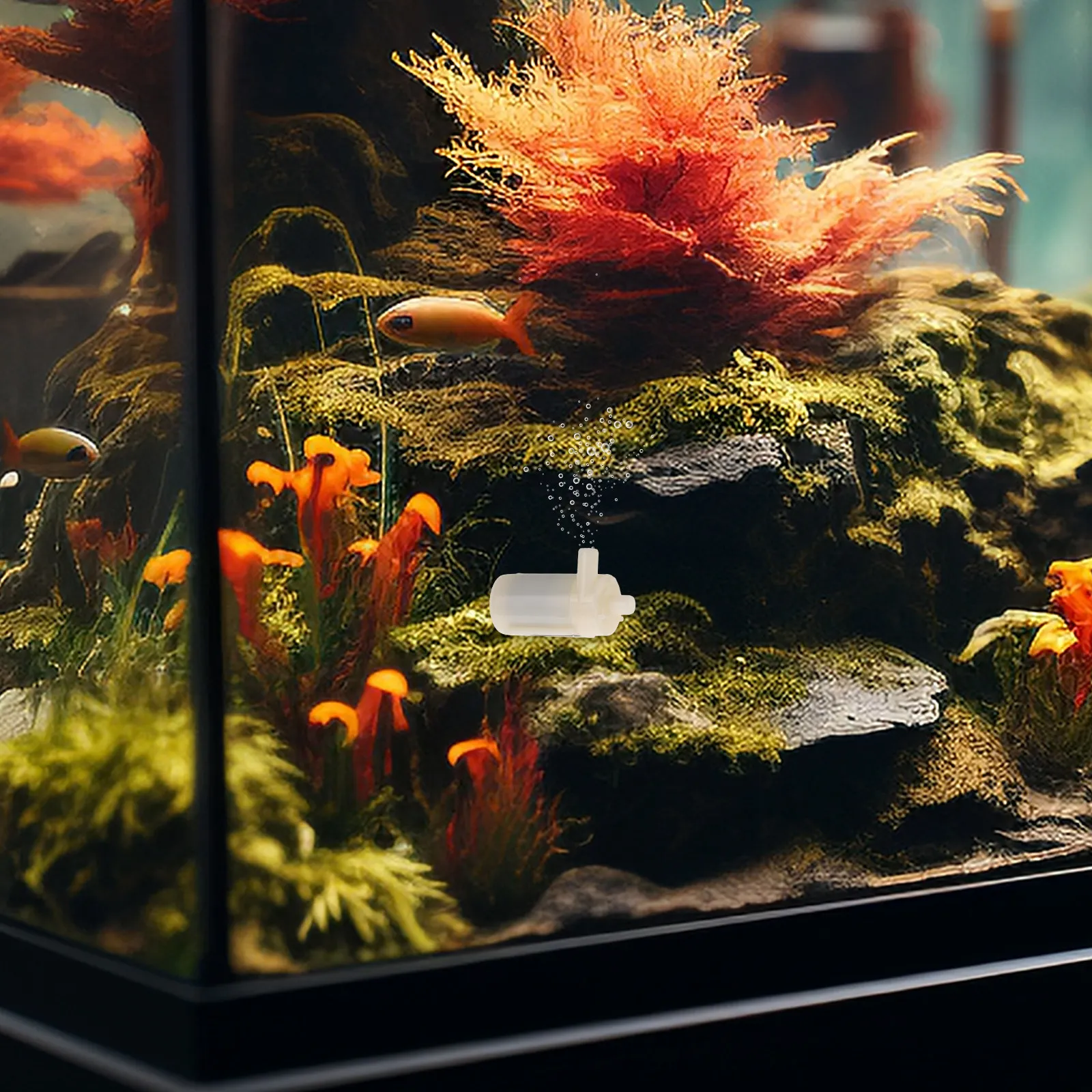 Borstelloze dompelpomp, mini-f - Aquarium Fish Low Maintenance recensie en prijs