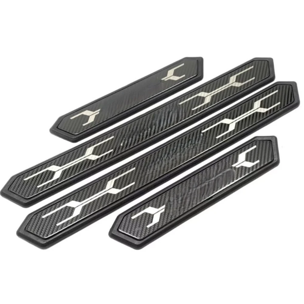 ABAIWAI For Toyota RAV4 RAV 4 RAV-4 2019 2020 2021 2022 2023 2024 2025 2026 2027 Door Sill Plate Stainless Steel Covers Stickers