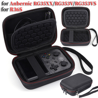 Hard Carrying Protective Case Shockproof Portable Organizer Bag Handheld Retro Game Console Case for ANBERNIC RG35XX H RG353M
