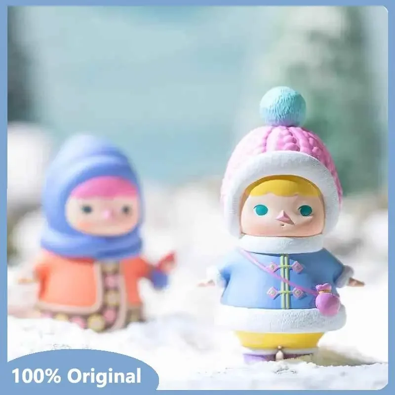

Original PUCKY Elf Winter Babies Series Blind Random Box Toys Kawaii Anime Action Figure Caixa Caja Mystery Box Doll Girls Gift