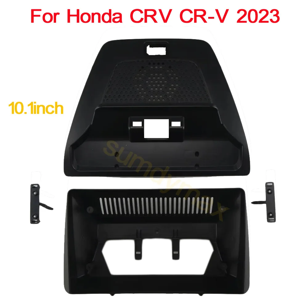 

10.1 inch Car Radio Fascia for Honda CRV CR-V 2023 Dash Trim Kit Frame Panel Head Unit Car Refitting