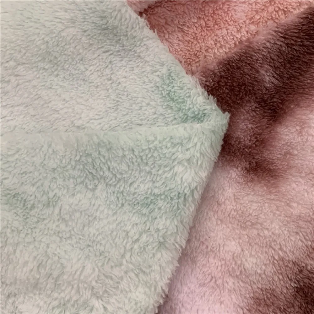 قماش خياطة سميك على الوجهين ، قماش أشعث ناعم ، سجادة مصبوغة لغرفة المعيشة ، ملابس عصرية ، 160 × 90 سم