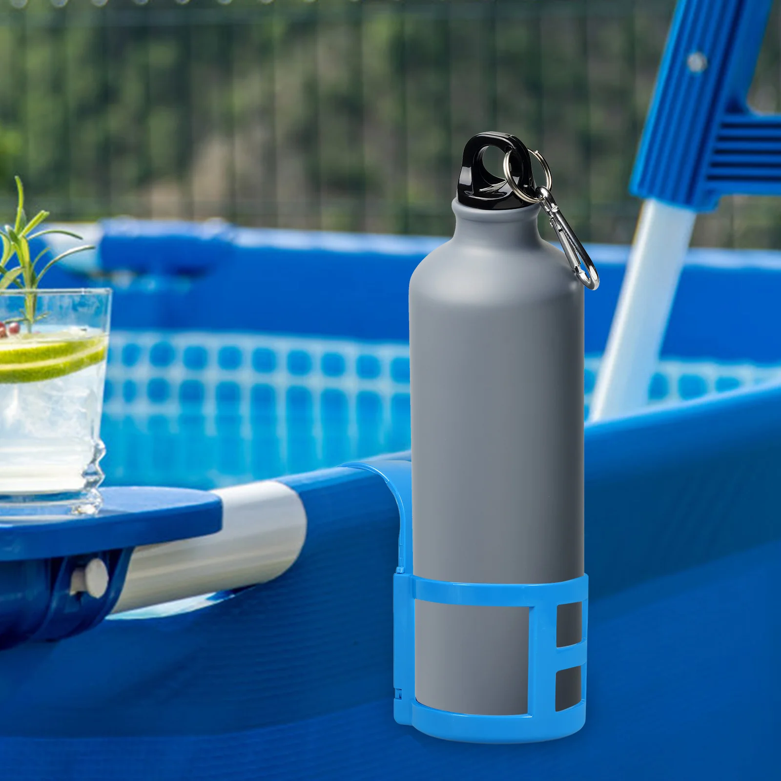 

Pool Cup Rack Holders for Drinks Hook Inflatable Water above Ground Pools Swimming