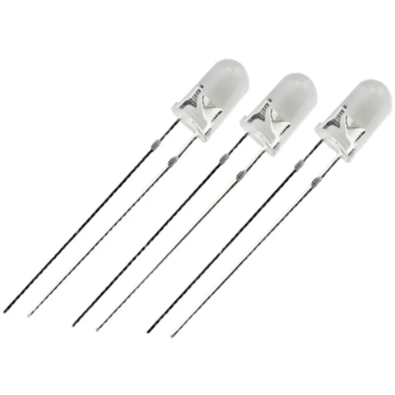 100PCS/Lot 5mm White Green Red Blue Yellow F5 LED Diode Circuit Used for Scientific Project Experimental Components DIY
