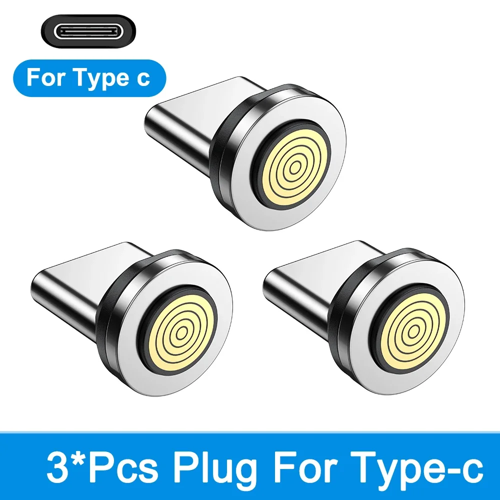 AUFU Magnetisches USB-Typ-C-Kabel für iPhone Xiaomi MacBook PD 60 W Schnellladung Micro-USB Typ-C-Magnet-Ladekabel Datenkabel