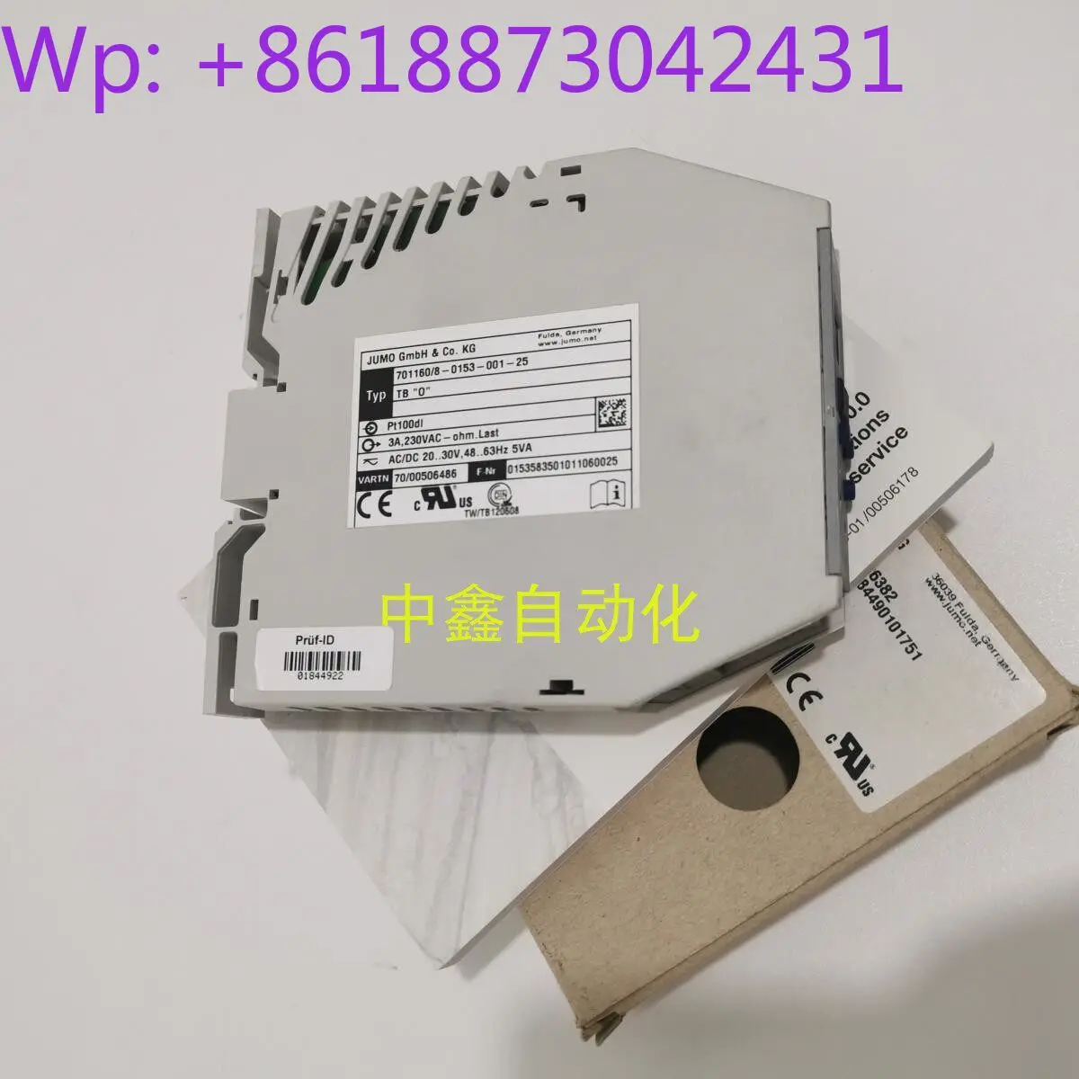New Temperature Transmitter Module 701160/8-0153-001-25 Item No. 00506486 Inquiry 1PCS