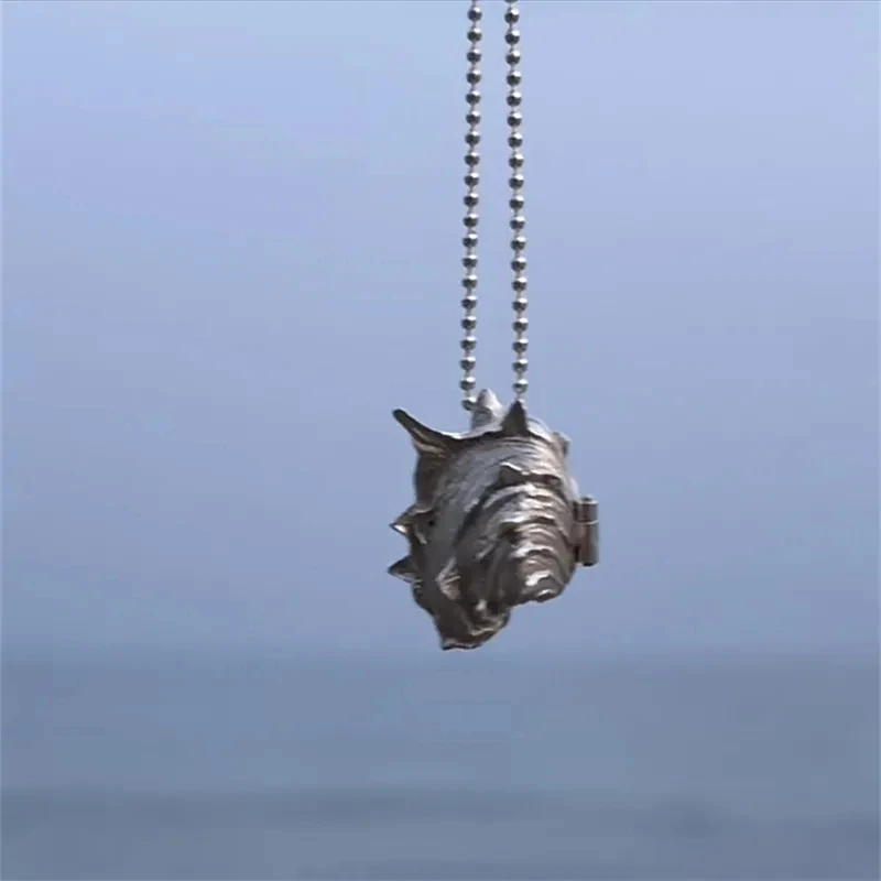 Stylish Design Deep-sea Clams Can Be Opened and Closed Conch Shells Oyster Necklaces Pendants Niche High-end Collarbone Chains