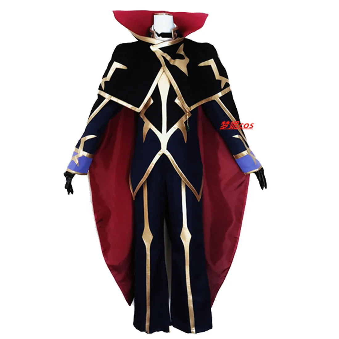 

Lelouch of the Resurrection Zero Cosplay Costume Cloak Season 3 Uniform Suit Adult Halloween Carnival Costume