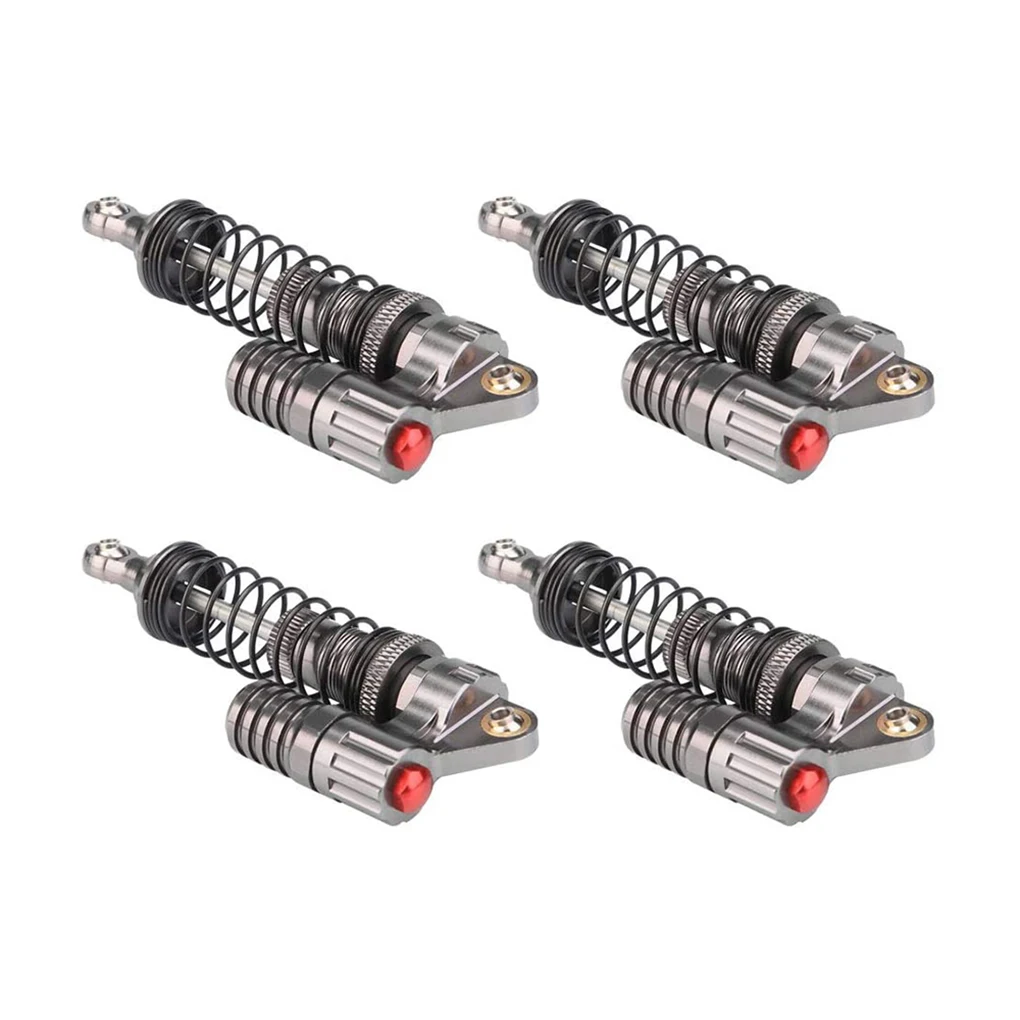 4 Pieces RC Car Shock Absorbers Portable Remote Control Model Vehicle Dampers Automobile Supplies Replacing Parts