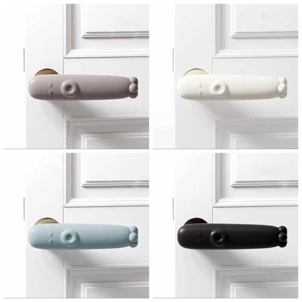 Sound Off Door Handle Cover Protective Wall Baby Safety Door Handle Anti-collision Cover Not Easily Deformed Silicone