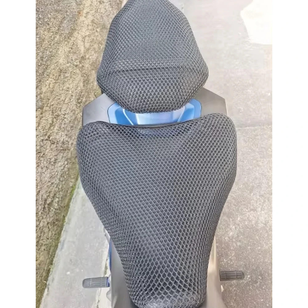 For YAMAHA MT-07 MT07 FZ-07 FZ07 MT FZ 07 2013 - 2017 Motorcycle 3D Mesh Net Seat Cover Cushion Guard Pad Insulation Breathable