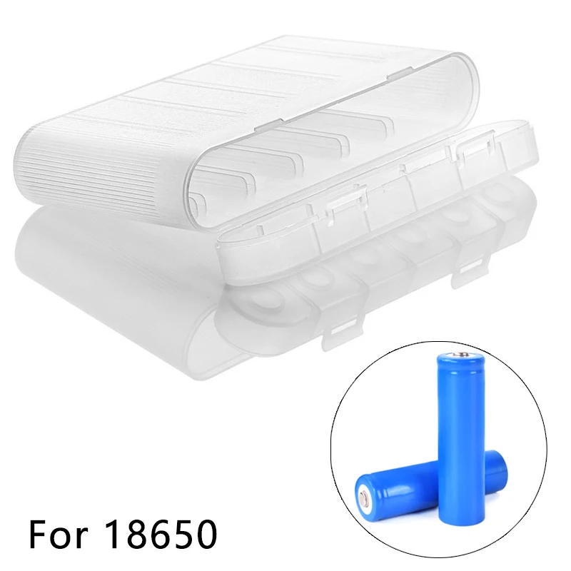 1/2pcs Portable Battery Holder Case For 18650 Batteries 6-section AA AAA Battery Storage Solution Organizer Case Container