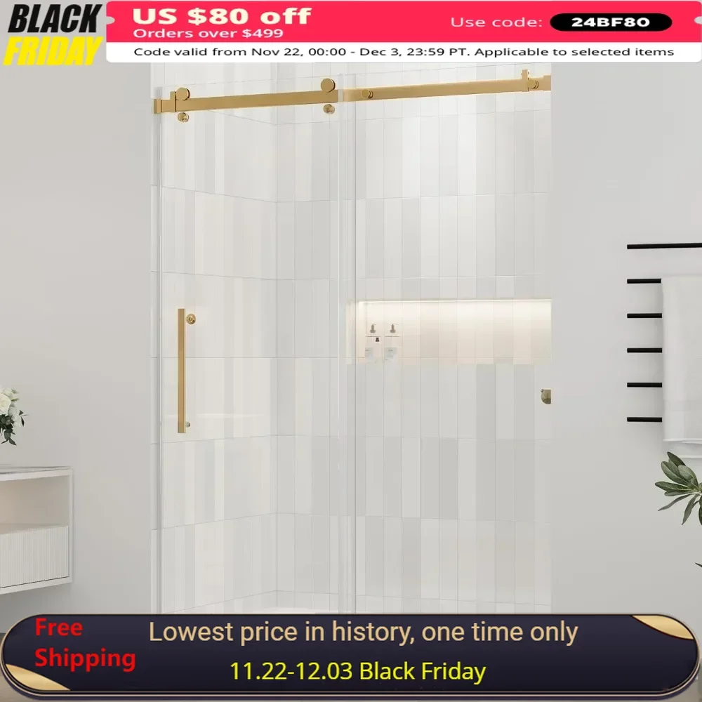 Shower Door, 56-60 