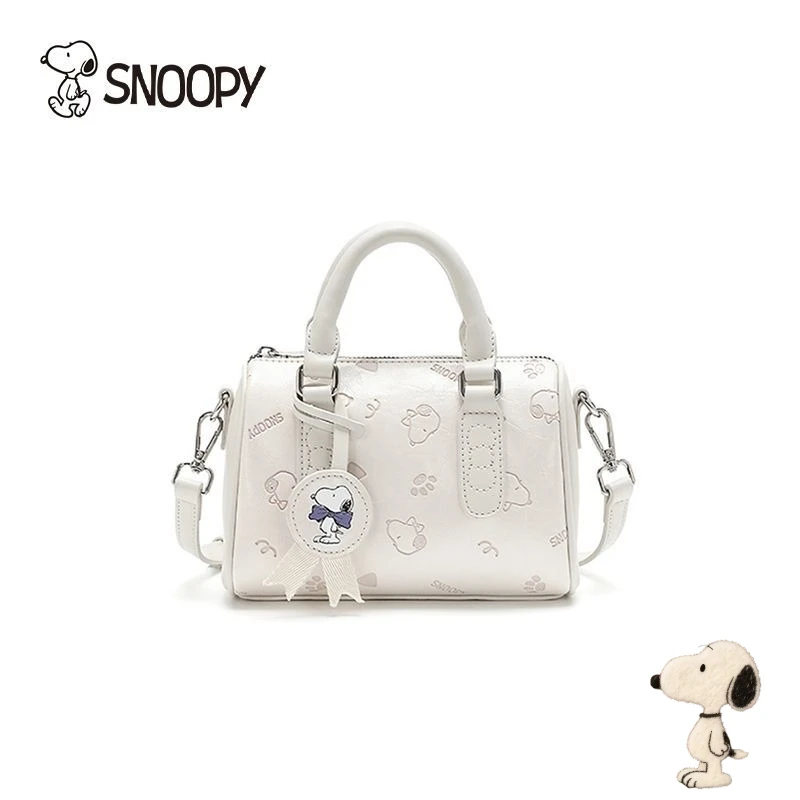 

Snoopy cartoon cute handbag creative ladies high-end minimalist crossbody pillow bag anime merchandise Christmas Halloween gift.