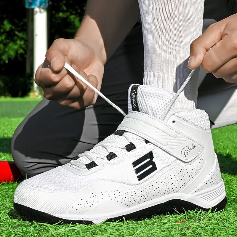 

Men's Baseball Shoes Women's Non-Slip Spikes Lacrosse Beginner Athletic Training Shoes Cricket Shoes Rugby Athletic Shoes