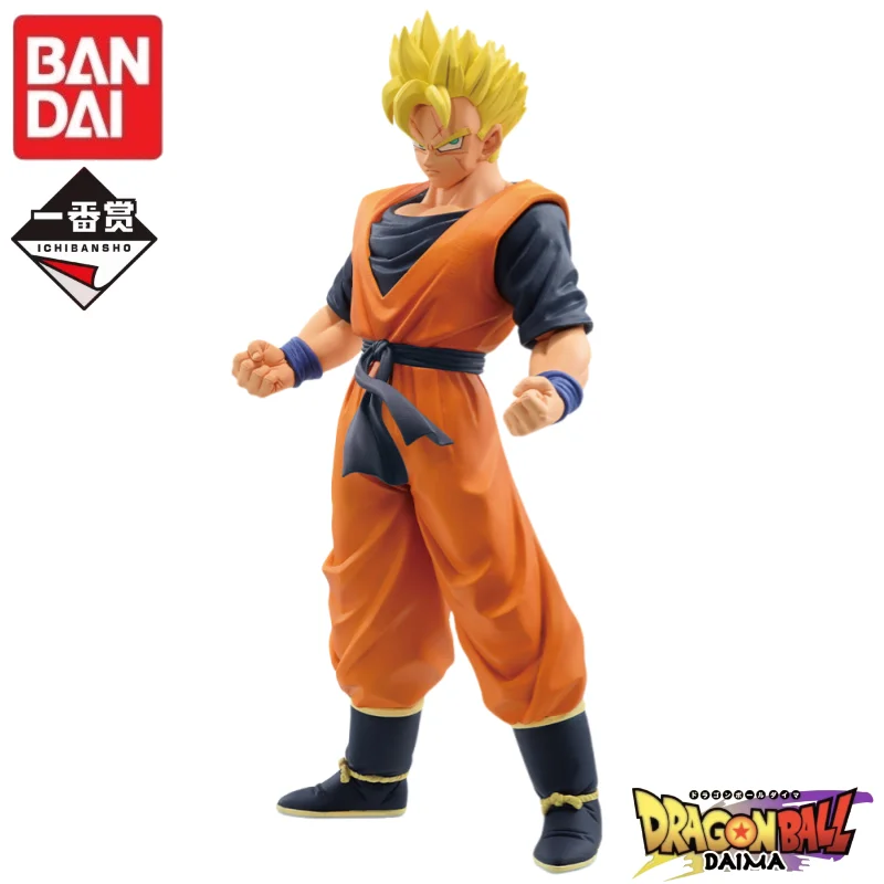 In Stock Original Bandai Ichiban Kuji Future Decisive Battle Goku Cell Son Gohan Trunks Vegeta Mr Satan Character Model Figure view 3