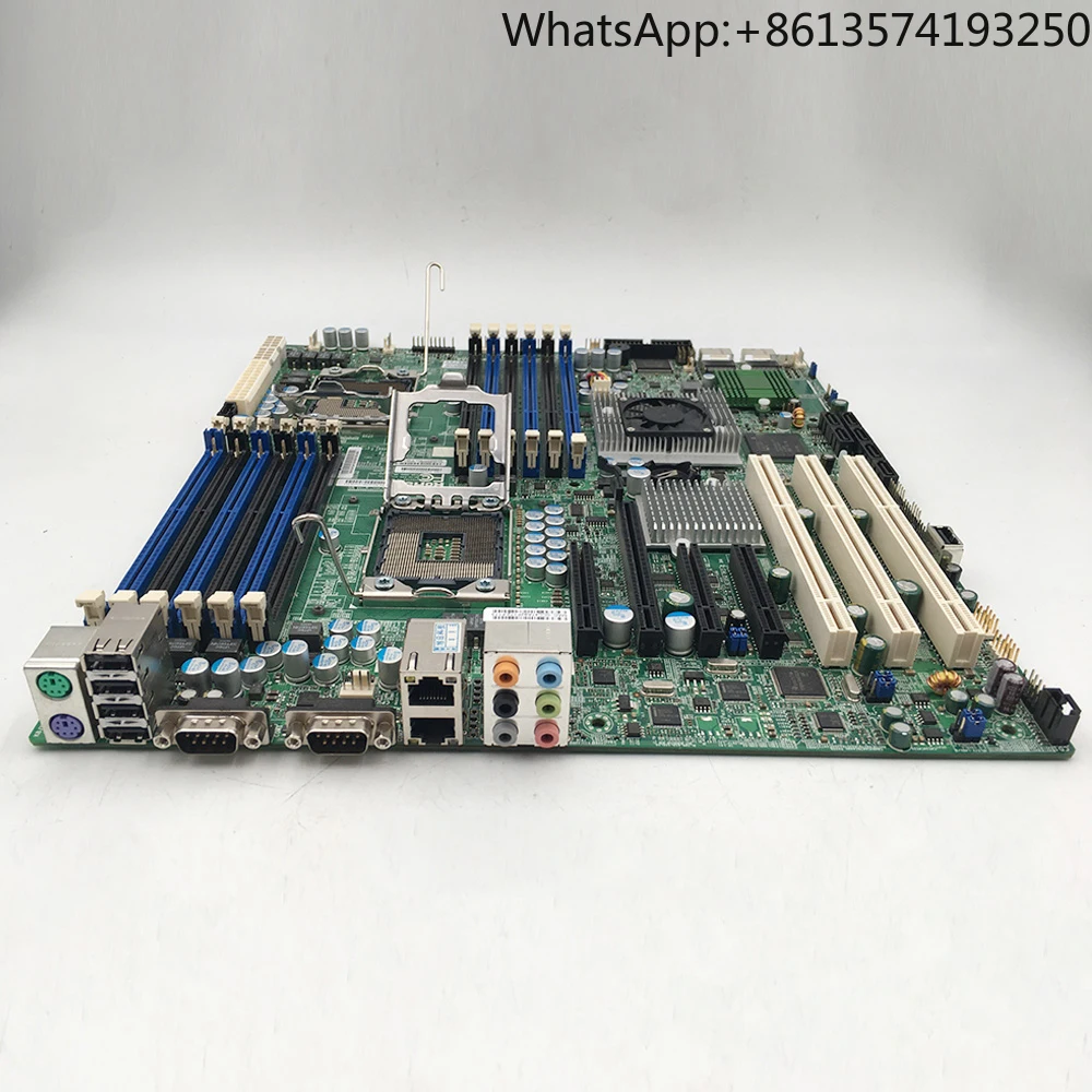 Original LGA1366 Xeon Processor 5600/5500 Dual way Workstation Motherboard X8DA6