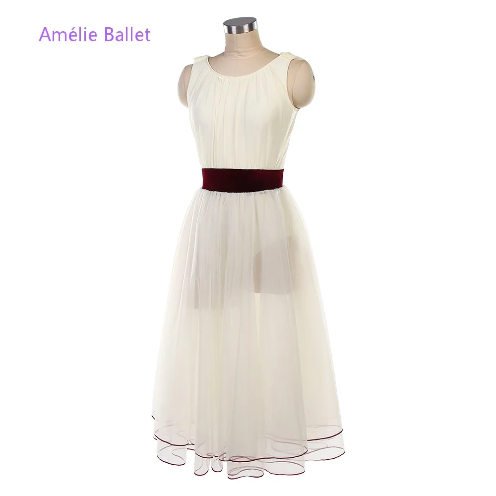 26101 New Ballet Costumes Ivory Spandex Top Bodice Ballet DressesLyrical & Contemporary Dance Costumes Ballet Dancewear