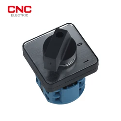 CNC LW28-20/32A 0-1 Universal Changeover Switch 2 Position 3 Pole Rotary Switch 660V 20A Changeover Switch