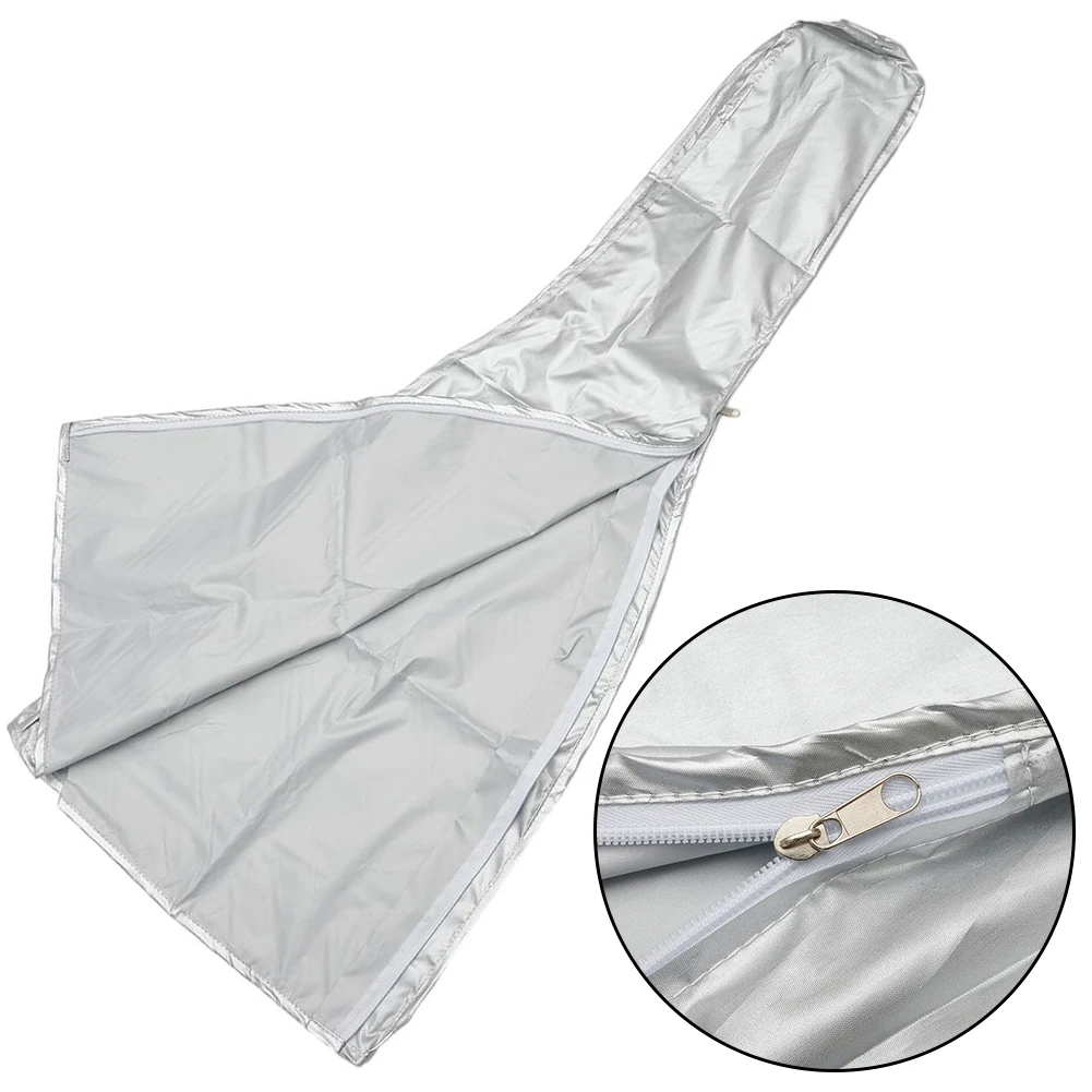 New Quality Guitar Dust Cover Moisture-proof Dustproof Easy To Clean For Acoustic Electric Guitars Transparent/Silver