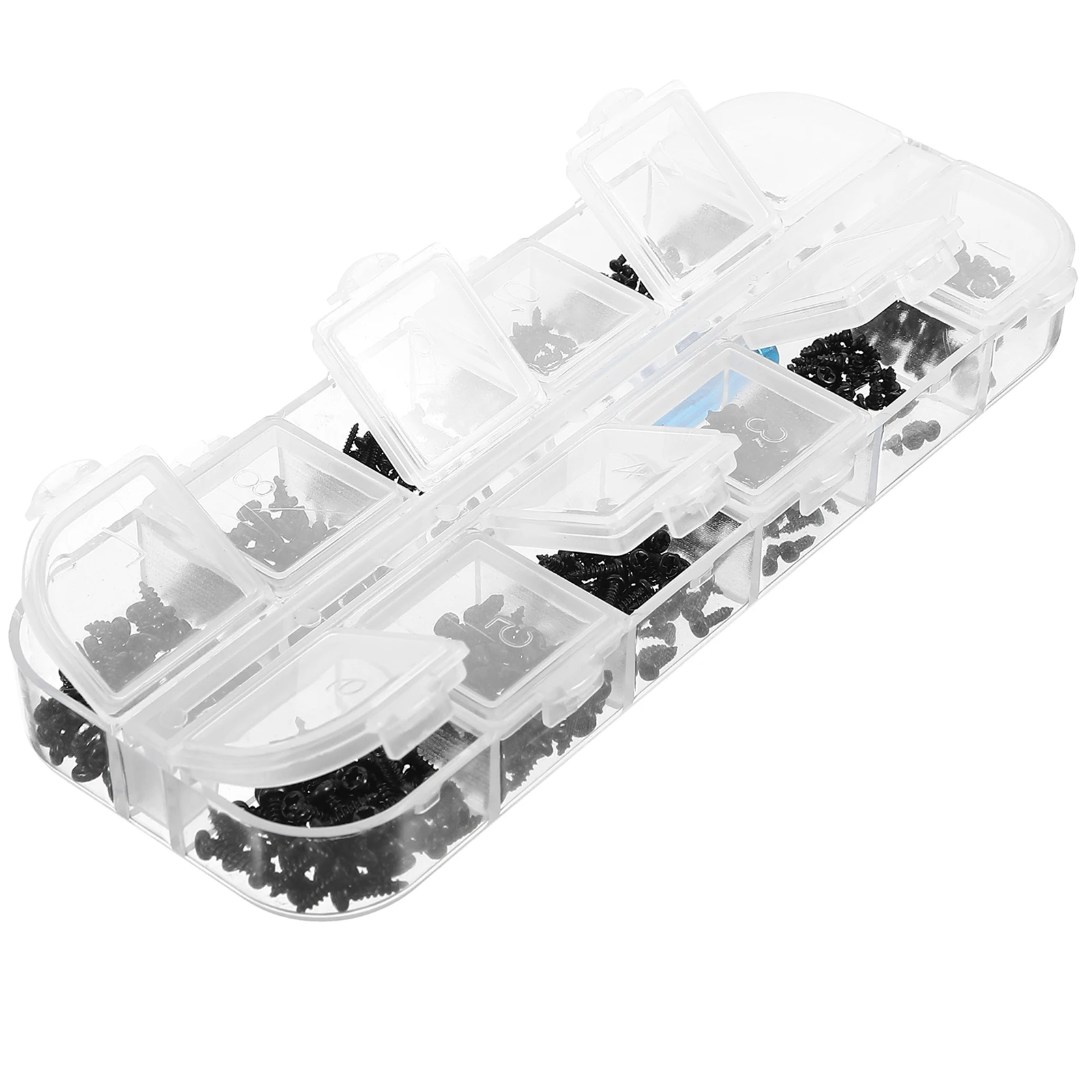 

Self-Tapping Screws Assortment Kit Multiple Sizes Carbon Steel Pan Head Fasteners for Wood Metal Plastic DIY Projects Wall Plate