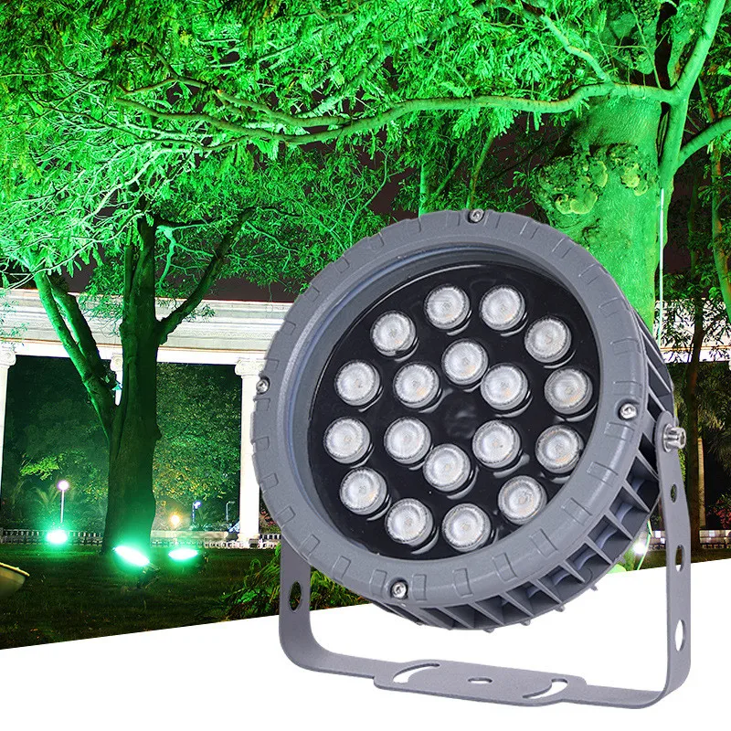 Colorful Shoot Tree Lighting Round Bird's Nest Tree Light Garden Lights Outdoor Landscape Lighting High Power 24w 36w Waterproof