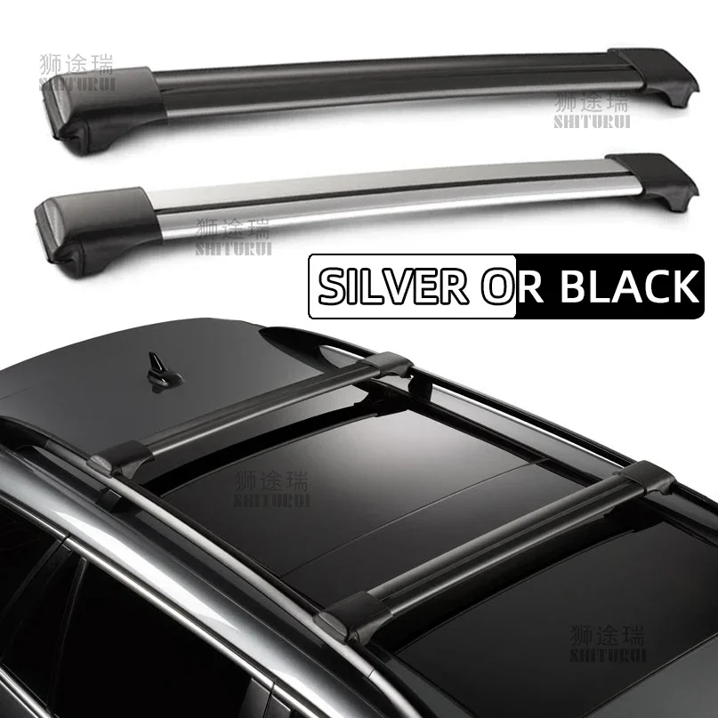 2Pcs Universal Anti-theft Lock Kayak Surfboard Roof Rack Cross Bars Universal For Toyota ford  NISSAN SSANGYONG  KIA