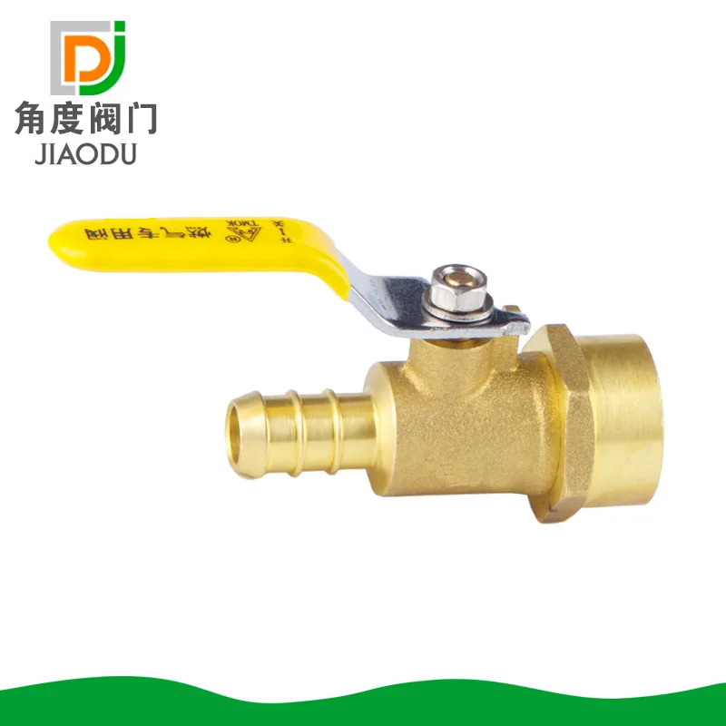 Vidric 4/8=1/2 Outside Screw Brass valve copper ball valve outside the wire long handle gas nozzle valve DN15 gas ball valve