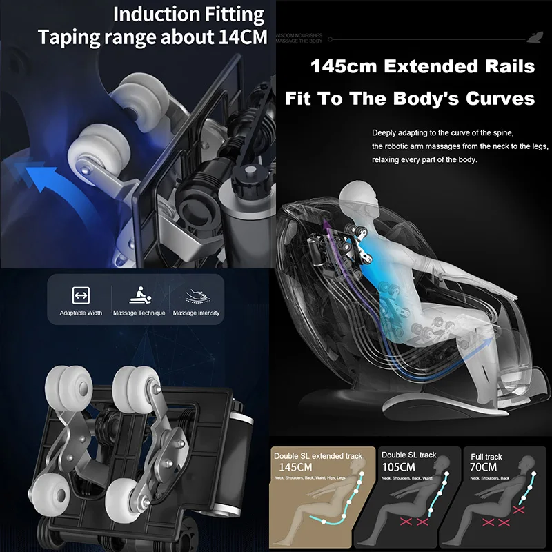 Massage Chair Commercial Shared Scan Code Electric Home Full Body Chair Multifunctional Automatic Space Capsule Zero Gravity