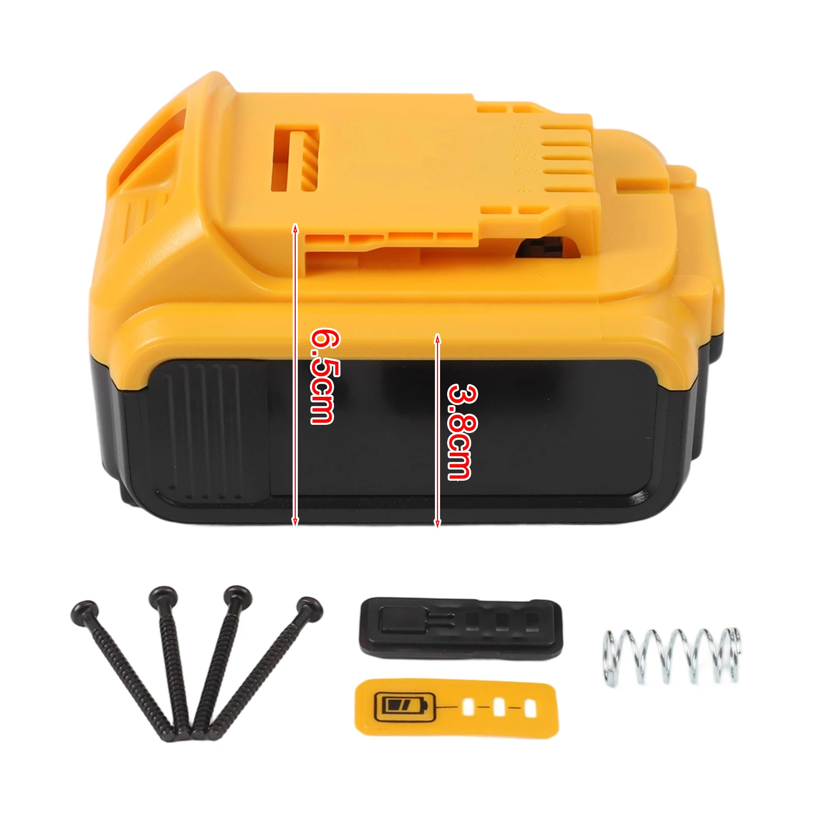 

Пластиковый корпус литий-ионного аккумулятора DCB200, замена для аккумуляторов 18 В, 20 В, корпус аккумулятора для электроинструмента, детали корпуса