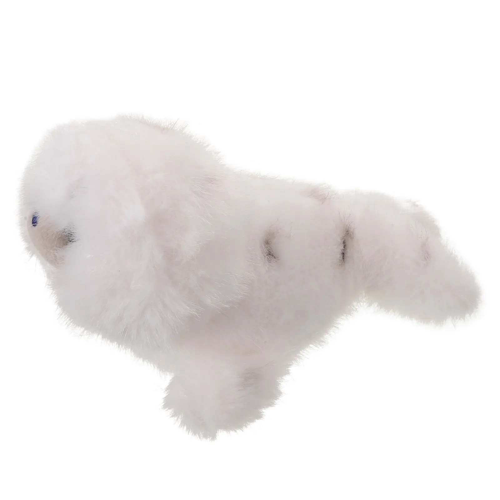

18.5cm Lifelike Seal Stuffed Animal Gentle Skin-Friendly Fabric Portable Mini for Nursery Room Car Display Newborn