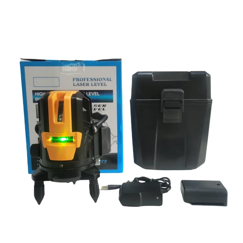 Hot Sale 5 Lines Self Leveling Laser Automatic Rotary Multi-purpose 360 Degree Green Beam Laser Level