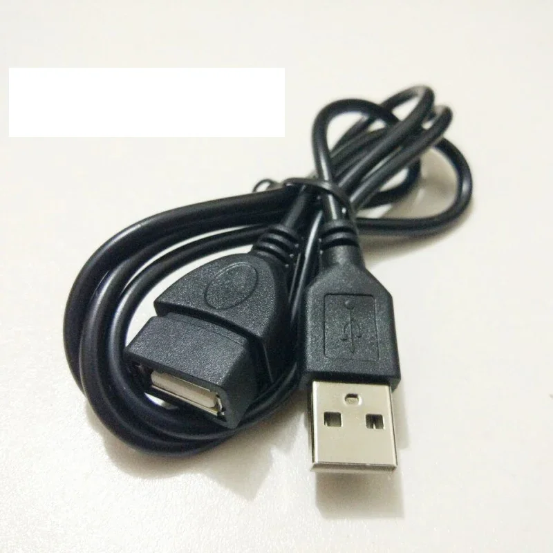 1m przedłużacz USB Super prędkość kabel USB 2.0 męski na żeński synchronizacja danych USB 2.0 Extender kabel przedłużający