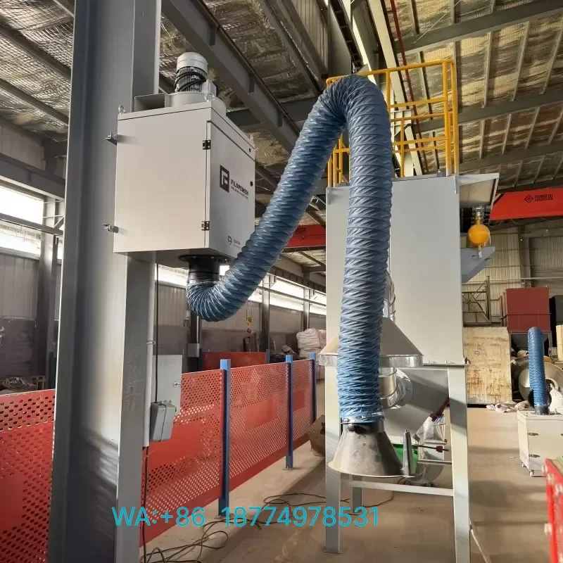 New High Power Multi Functional Industrial Dust Collector with Replaceable Filter Bags 99.99 Percent Efficiency 1100 CFM