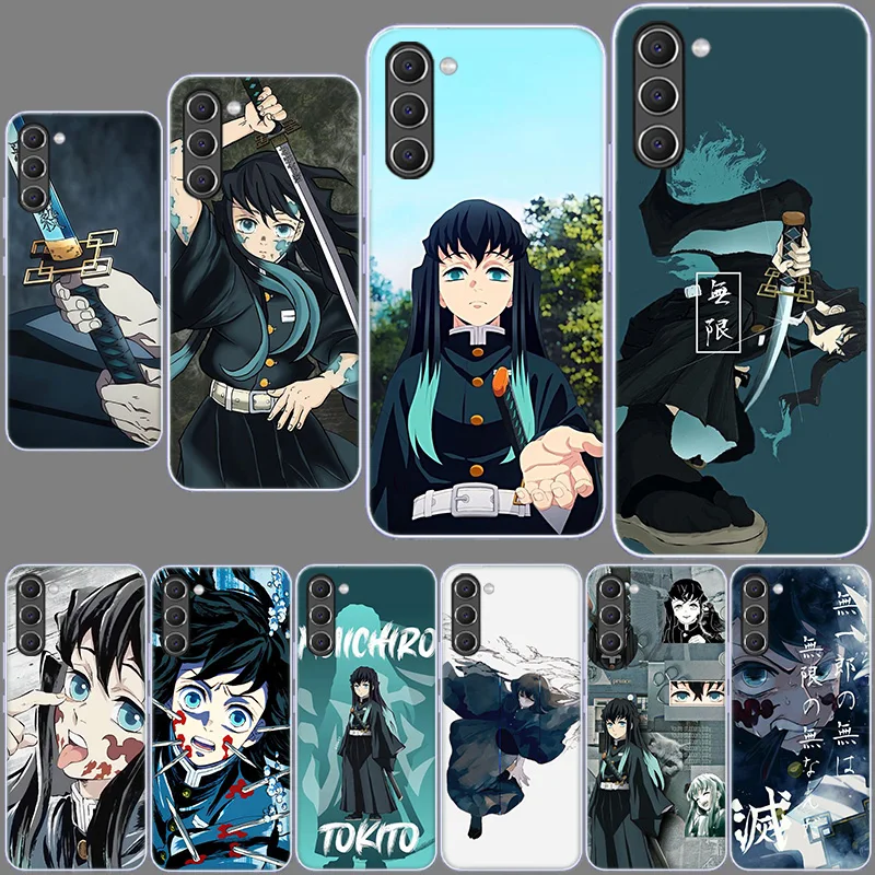 Muichiro Tokito Demon Slayer Phone Case for Samsung A54 A14 A24 A34 5G Galaxy A02S A03S A04S A12 A22 A32 A52 A72 A13 A23 A33 A53