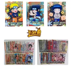 Kayou Naruto Tr Tgr Series Hyuga Hinata Uchiha Sasuke Anime Characters Bronzing Cartoon Toy Collection Flash Card Christmas Gift