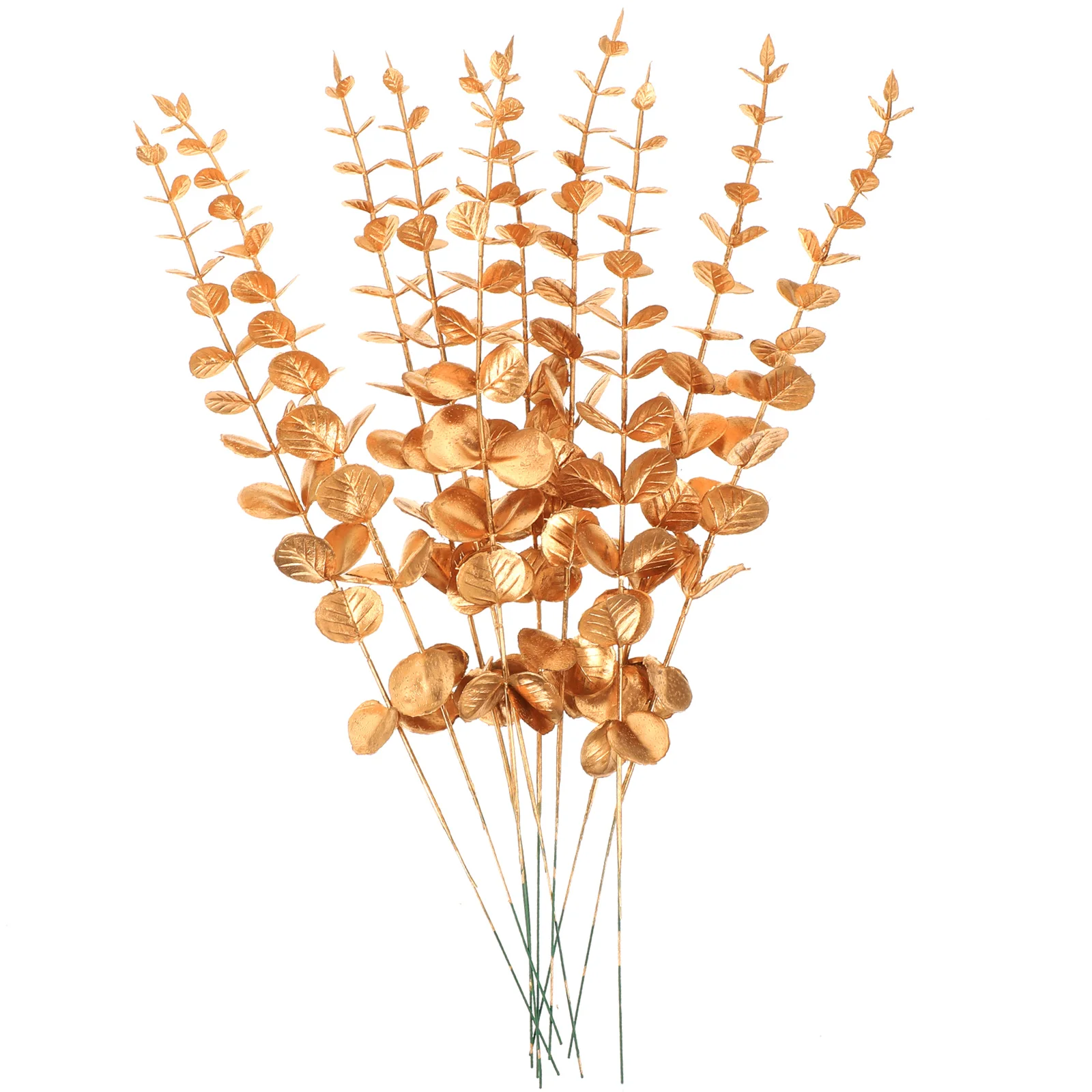 

20pcs Artificial Eucalyptus Leaves Faux Greenery Branches for Floral Arrangement Wedding Centerpiece Home Decoration Real Touch