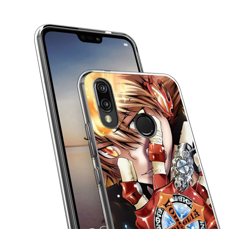 Katekyo Hitman Reborn Phone Case For Huawei P40 P30 P20 P10 Lite Mate 20 10 Pro P Smart Z Y5 Y6 Y7 Y9 Personalized Print Cover